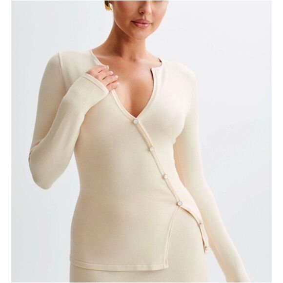 Meshki Maisie Asymmetrical Knit Top - Picture 1 of 7